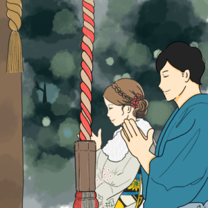 神社の参拝作法|拝礼(礼)や拍手の正しい作法 – 入見神社