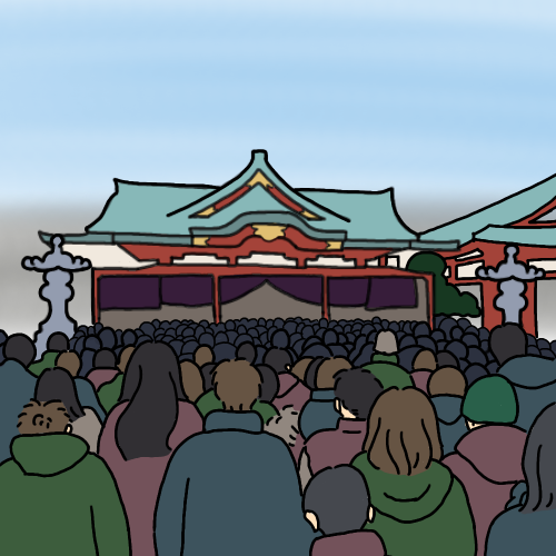 喪中に神社の初詣はしていい？